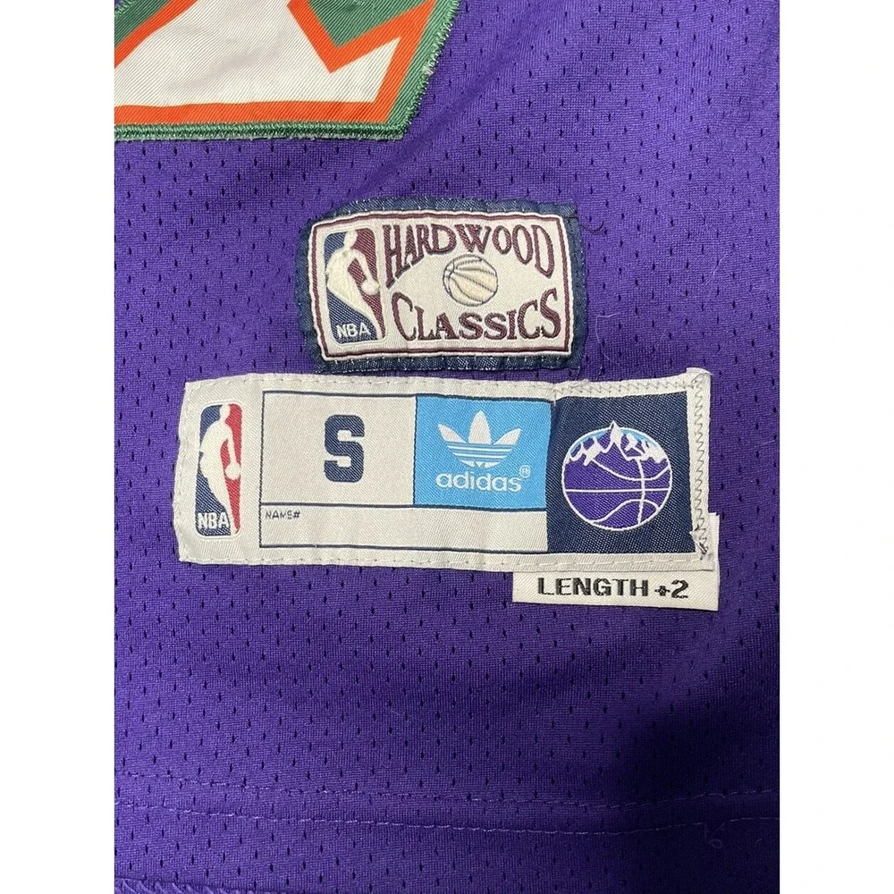 Adidas Hardwood Classics NBA Utah Jazz John Stockton Jersey #12 Adult‎ Small